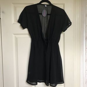 Blue Time beach cover up